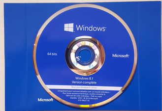 8,1 franceses de win8.1 32 y 64 del pedazo del inglés paquete del OEM de Microsoft Windows con la garantía del tiempo de la vida