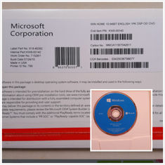 La favorable etiqueta engomada Systerm win10 del Coa del software de Microsoft Windows 10 originales se dirige el COA