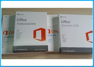 Software profesional de Microsoft Office 2016 + licencia del COA 1pc + Usb Retailbox de destello