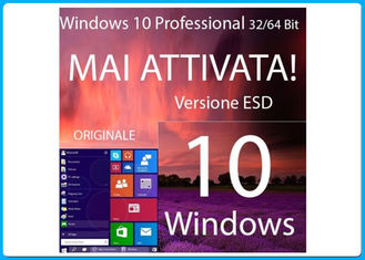 32 licencias del pedazo y 64 del pedazo favorables del software de Microsoft Windows 10 activan global garantía