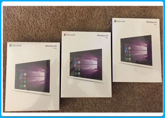Paquete completo de la venta al por menor de la versión de las ventanas 10 del pedazo de la caja 64 de la venta al por menor del software de Microsoft Windows 10 favorables