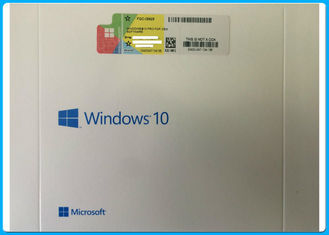 Software de Microsoft Windows 10 del paquete del OEM favorable multi - pedazo auténtico de la licencia 64 de la lengua