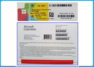 Favorable licencia del OEM del DVD del pedazo del software 64 de Microsoft Windows 10, hardware de computadora personal
