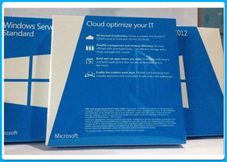 El estándar completo de Windows Server 2012 del DVD del paquete 64bit, CALS 5 separa Datacenter 2012 Retailbox