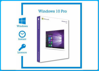 Paquete completo de la venta al por menor de la versión de las ventanas 10 del pedazo de la caja 64 de la venta al por menor del software de Microsoft Windows 10 favorables