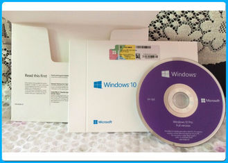 Pedazo 64 multi - licencia italiana del OEM de las versiones win10 del favorable software de Microsoft Windows 10 de la lengua favorable