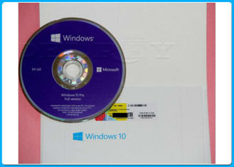 Pedazo 64 multi - licencia italiana del OEM de las versiones win10 del favorable software de Microsoft Windows 10 de la lengua favorable