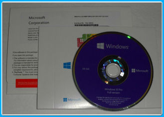 Licencia auténtica del OEM de Microsoft Windows 10 del favorable del software 32x 64 DVD profesional del pedazo