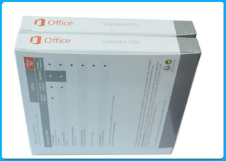 Licencia auténtica del estándar de Microsoft Office 2016 con los medios del DVD, activación 100%