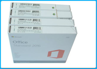 Retailbox del DVD de Microsoft Office 2016 auténticos, oficina 2016 estándar y datos estándar de la HB de la oficina