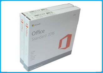 Licencia auténtica del estándar de Microsoft Office 2016 con los medios del DVD, activación 100%