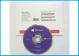 Activación 100% de la licencia del OEM del DVD del pedazo del profesional 64 de Microsoft Windows 10 en línea