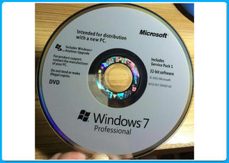 OEM FQC-08289 de SP1 del pedazo de la llave 64 del OEM de Microsoft Windows 7 llenos de la versión favorable