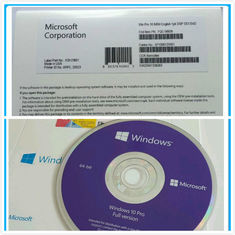 Software de Microsoft Windows 10 multi del lanuage favorable, favorable licencia del COA del OEM del DVD Win10