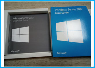 DVD al por menor lleno de la LICENCIA del servidor 2012 R2 64bit Data Center de Microsoft Windows 5 usuarios
