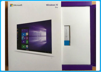 Favorable llave profesional del OEM del pedazo Win10 del software de Windows 10 + de la etiqueta engomada 64 de la licencia del COA