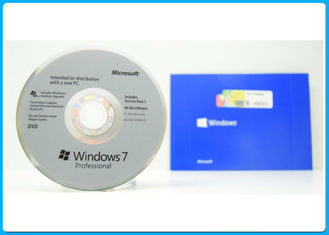 Favorable llave de la licencia del DVD/COA del pedazo de la llave 64 del OEM de Microsoft Windows 7 auténticos
