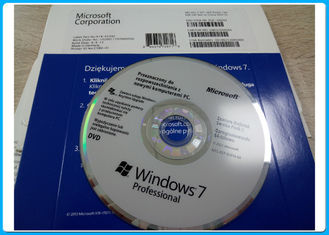 Favorable llave del OEM de 32 pedazos/64 pedazos del triunfo 7 - paquete polaco del OEM del profesional de MS Windows 7