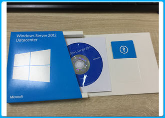 2 DVDS ingleses del usuario de Datacenter 5 de la caja de la venta al por menor de Windows Server 2012 de la versión de la CPU