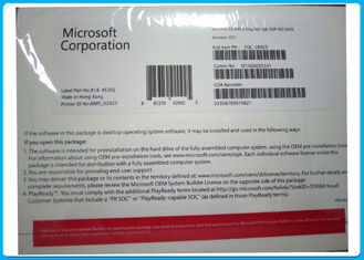Favorable paquete auténtico del OEM de la licencia del COA del software 64Bit DVD+ de Microsoft Windows 10