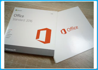 Pedazo auténtico pedazo/64 de Retailbox 32 del DVD del estándar de Microsoft Office 2016