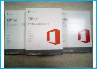Pedazo auténtico pedazo/64 de Retailbox 32 del DVD del estándar de Microsoft Office 2016