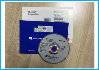 Licencia del COA del OEM de 2 favorable del OEM del GB RAM Windows 7 constructores de la llave y 64 DVDS del pedazo