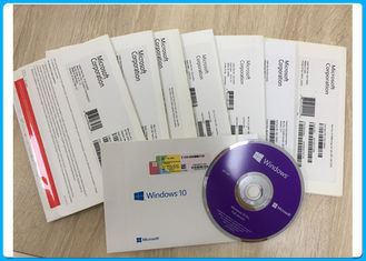 Flash al por menor del DVD/USB de la versión del profesional de Windows 10 + garantía de por vida de la etiqueta engomada de la licencia del COA