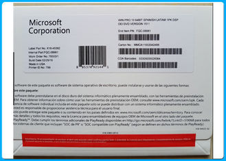Favorable software 64bit multilingue de Windows 10 con la licencia dominante original