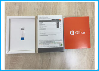 Microsoft Office original 2016 favorable más la llave electrónica al por menor del producto para 1 versión completa de la PC