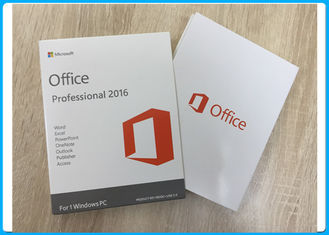 Profesional de Microsoft Office 2016 más ms inglés al por menor lleno favorable 2016 de la versión