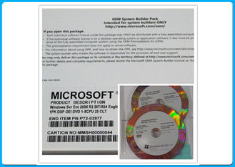Activación en línea de la empresa R2 de la etiqueta engomada 64Bit 25cals Windows Server 2008 del COA del OEM