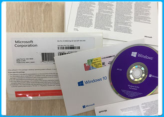 Llave original de la licencia del DVD Disk+ del software 64bit de Microsoft Windows 10 de la lengua de Mulit favorable