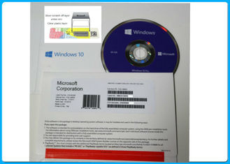 Favorable software de Microsoft Windows 10 + llave auténtica, disco del DVD de windows10 64bit