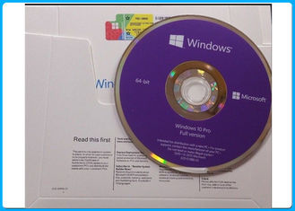 Nueva favorable llave sellada de la licencia del COA del pedazo DVD+ del profesional 64 de Microsoft Windows 10