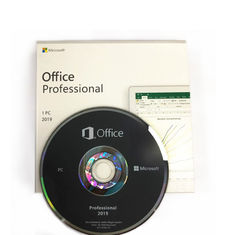 Llave 100% de la licencia de la oficina 2019 globales en línea en línea profesionales de la activación de la activación del DVD el 100% del Microsoft Office 2019 favorable