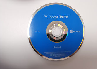 Estándar inglés 2019 del servidor de las ventanas de la versión del paquete completo del pedazo del DVD 64 del estándar del servidor 2019 de Microsoft Windows