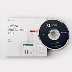 Caja al por menor multilingue en línea del usb del paquete completo de la llave de la licencia de la activación del más profesional de Microsoft Office 2019
