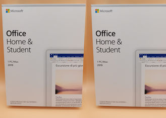 La activación en línea del hogar y del estudiante el 100% de Microsoft Office 2019 encajonó la llave inglesa 2019 del HS de la oficina de la versión para Mac/PC