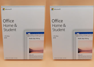 La activación en línea del hogar y del estudiante el 100% de Microsoft Office 2019 encajonó la llave inglesa 2019 del HS de la oficina de la versión para Mac/PC