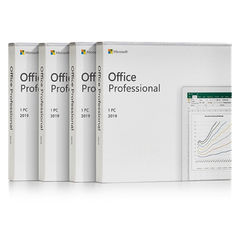 DVD de la llave de la licencia de Microsoft Office Professiona 2019 1 dispositivo de la PC para la transferencia directa en línea de Windows 10