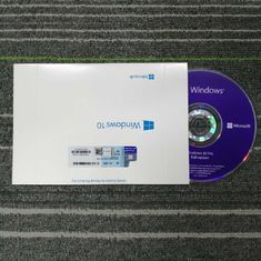 Favorable versión del alemán de la etiqueta engomada del COA de la licencia del OEM del DVD 64BIT de Microsoft Windows10