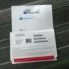 Favorable versión del alemán de la etiqueta engomada del COA de la licencia del OEM del DVD 64BIT de Microsoft Windows10