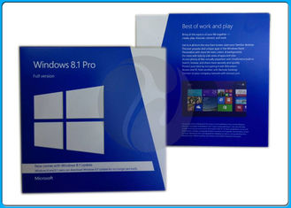 32 paquete Retailbox de Microsoft Windows 8,1 llenos de la versión del pedazo del pedazo 64 favorable