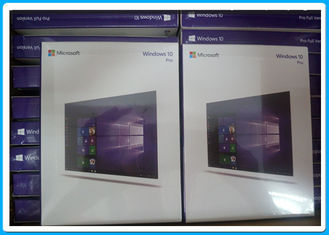 32 pedazo/64 profesional de Windows de la caja de la venta al por menor del software de Microsoft Windows 10 del pedazo favorable 10