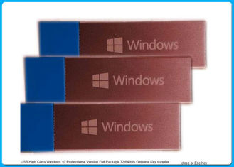 Nuevo favorable DVD sellado del pedazo del software 64 de Microsoft Windows 10 con el usb de la llave 3,0 del producto