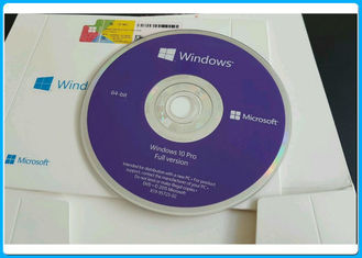 Nuevo favorable DVD sellado del pedazo del software 64 de Microsoft Windows 10 con inglés de la llave x del OEM