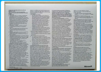 Paquete español del OEM de las ventanas 10 de Microsoft del OEM del PEDAZO original del software 64
