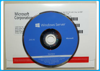 Paquete de la caja 1PK de Windows Server 2012 estándar del inglés de R2 X64 del OEM al por menor 2CPU/2VM del DVD