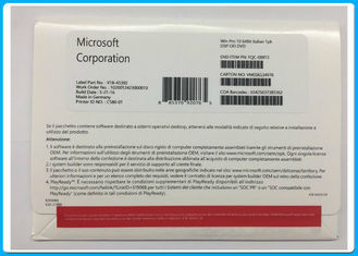 Favorable software del OEM Microsoft Windows 10 32 64 opciones multi de la lengua de la llave auténtica de la licencia del pedazo